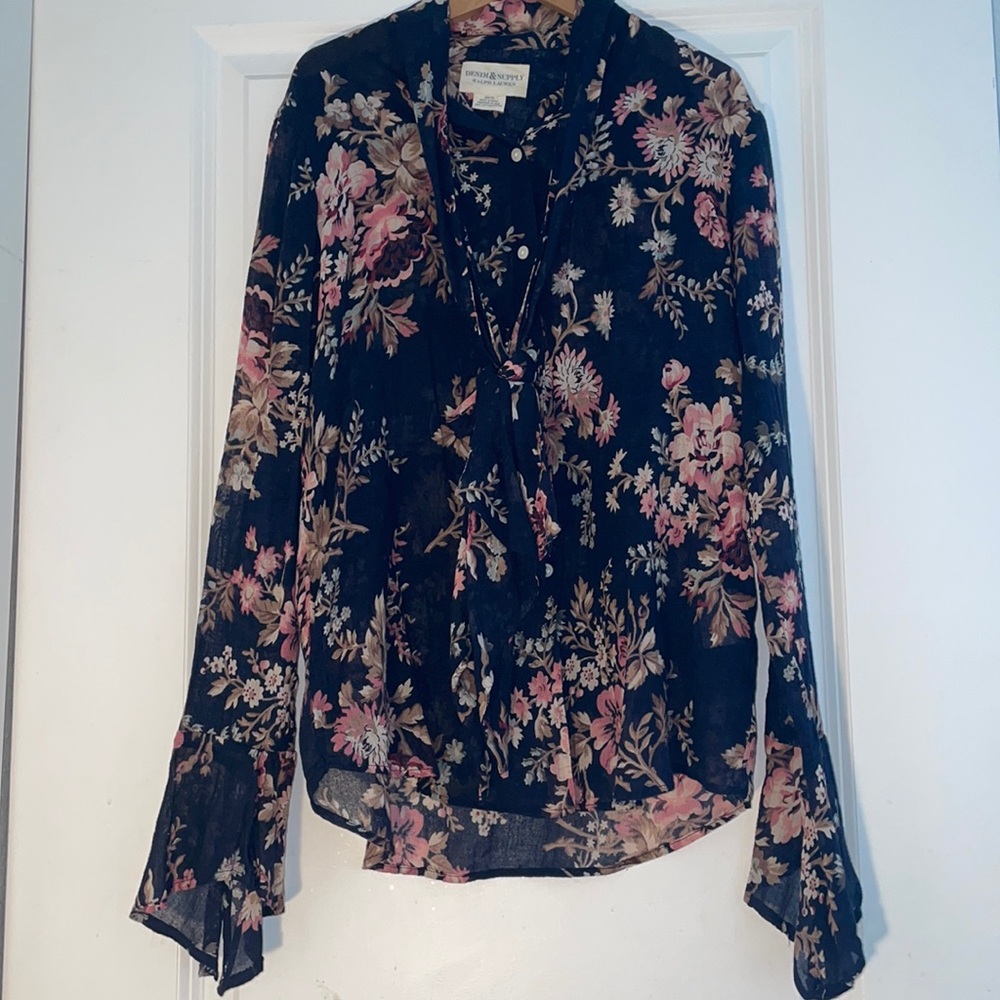 Floral Ralph Lauren blouse